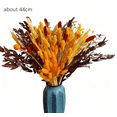 thumbnail image 2 of 94PCS Autumn Color Dried Flower Arrangement with Eucalyptus and Grass for Home, 2 of 6