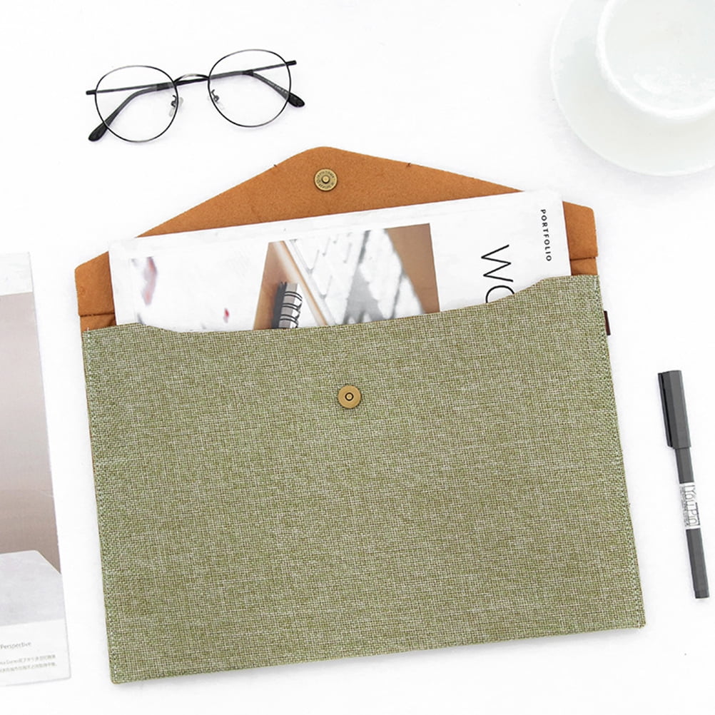 FRCOLOR Envelope File Folder Expanding Document Organizer Holder Briefcases Durable Document Bag