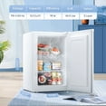 thumbnail image 3 of Auseo 3.0 Cu.ft Upright Freezer, Compact Mini Freezer with Reversible Door for Kitchen, Apartment, Basement, Dorm, White, 3 of 9