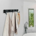 thumbnail image 3 of Shower Rack Hooks Wall Bathroom Towel Hooks for Bags Purse Clothes 3 Hooks, 3 of 8
