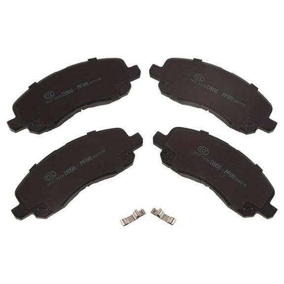 TOPAZ 4Pcs D1285 Front Ceramic Brake Pads Kit Replacement for Chrysler 200 2011-2014 Sebring 2007-2010 Dodge Avenger 2008-2014 Caliber 2008-2012 Jeep Compass 2009-2017 Patriot 2009-2017