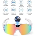 thumbnail image 5 of 4K HD Video Camera Baseball Glasses with Camera POV Pro Sports Glasses Recording Action Cameras Sunglasses 2026 Upgrade Smart Video Recording Glasses for Action Sports with Memory (Black A), 5 of 8