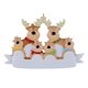thumbnail image 1 of Adornos familiares de renos personalizados, estatuas para escribir, decoración para fiestas navideñas 6 cabeza, 1 of 9