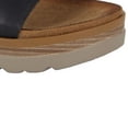 thumbnail image 3 of Cipriata Womens Ola Crossover Touch Fastening Wedge Sandals, 3 of 4