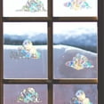 thumbnail image 4 of Houderco 6Ud Pegatinas De Vidrio Transparentes Con De Adhesivo Estático Y Arcoíris, 4 of 8