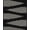Black, Pattern 8, variant on Design&I 8'x10' Washable Area Rug Black White Geometric Lines and Curves Design Elegant Contrast with Abstract for Dining Room, Large Office, Lounge, Snag-Free