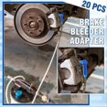 thumbnail image 3 of 20pcs Car Oil Bleeder Pump Exchange Adapter Pumping Pipe Connectors, 3 of 5