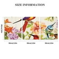 thumbnail image 3 of Shadudu Birds Flowers Detailed Painting Decor Triptych Set 3 Pieces Living Room Bedroom Office Wall Decor 12"x16"x3pcs, 3 of 6
