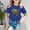Dark Blue, variant on Autism Awareness Day T-Shirt for Kids, Ribbed Blended Casual Comfortable Crewneck Short Sleeve Tee Girls Youth