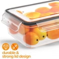thumbnail image 6 of Baokaler 26 Pcs Food Storage Containers with Lids Airtight, Plastic Meal Prep Containers Reusable for Kitchen Organization, BPA-Free, Leak Proof with Labels & Marker Pen, 6 of 12