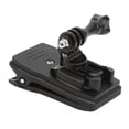 thumbnail image 2 of Camera Backpack Fixing Clamp, Wide Application Wear Resistant 360 Degrees Rotating Action Camera Backpack Clip Lightweight  For Surfing, 2 of 8