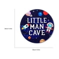 thumbnail image 3 of Ongmies Little Man Wood Sign – Decorative Hanging Wall Art for Children's Room, Boys' Bedroom, Toddler Playroom, and Living Room, 3 of 4