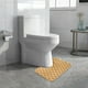 thumbnail image 5 of Fiudx Ofertas Flash Artículos En Oferta Alfombra De Baño Alfombra De Baño En forma De U Alfombra De Baño De Felpa Súper Suave Microfibra Súper Absorbente Felpa Lavar Y Secar A Máquina, 5 of 6