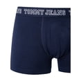 thumbnail image 3 of Tommy Jeans 3 Pack Varsity Cotton Essentials Trunks, Multicoloured, 3 of 9