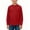 Red, variant on BXJX Boys Long Sleeve Shirts Size 10-12 T, Cotton Linen Henley Neck Button Down Spring Fall Kids Tops with Pocket Blue