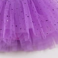thumbnail image 5 of Lilgiuy Baby Girls Sparkle Tutu Skirt Sequins Stars Moon Sun Tulle Skirt Bow Hairpin Suit Birthday Princess Party Favor Dress, 5 of 5