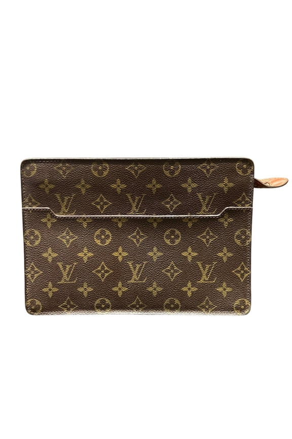 Pre-Owned Louis Vuitton Pochette Homme Clutch Bag, Monogram Canvas, M51795