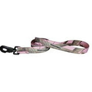Leather Brothers 149N16RT-PK 1 x 6 ft. Nylon Pink Camo Lead