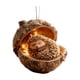 thumbnail image 1 of Forest Animal Ornaments , Woodland Christmas Tree Decorations in Acorn for Holiday Home Decor, Rustic Cabin Themed Party Favors, Nature Inspired Gift, 1 of 6