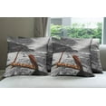 thumbnail image 6 of Ambesonne Anchor Throw Pillow Cover 4 Pack, Rusty Vintage Beach, 24", Orange, 6 of 7
