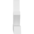thumbnail image 3 of 96"W x 20"H x 4"D x 4"F, 5/12 Pitch, Saratoga Architectural Grade PVC Gable Bracket, 3 of 8