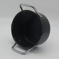 TUMALL Iron Cooking Pot Camping Pot Multipurpose French Fries Cooker