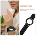 thumbnail image 2 of Locator Watch Case in Genuine Leather Black Color for Finder Compatible with AirTag Adjustable Size, 2 of 8