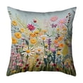 thumbnail image 2 of Orangide 3D Flower Print Cushion Cover Soft Pillow Case Square Decorative Throw Cover for Sofa Bed Living Room Home Decor 18x18 In, 2 of 6