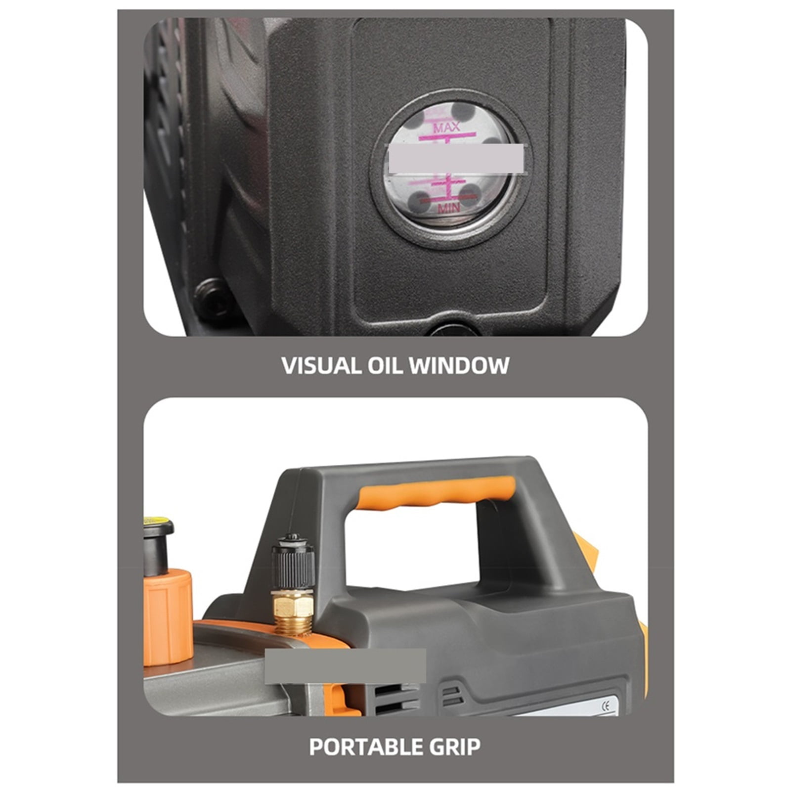 Portable Lithium Battery Vacuum Pump For Outdoor Experiment, Filtration, Bonding, Automotive, Air Conditioning ,Heavy Duty Build