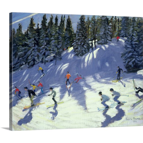 Great BIG Canvas | "Fast Run, 2004" Canvas Wall Art - 20x16