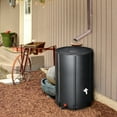 thumbnail image 3 of Zimtown 100 Gallon Portable Rain Barrel Farms Water Storage Saver for Patio Black, 3 of 8