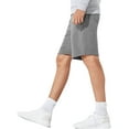 thumbnail image 3 of Hat and Beyond Men's Lightweight Brushed Fleece Elastic Sweat Shorts with Pockets, 3 of 6