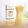 thumbnail image 3 of TidBay 100 Pcs Pailles Biodégradables Jetables pour Bar Cuisine, 3 of 8