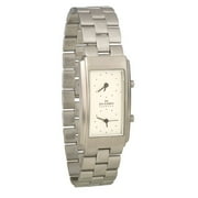 Skagen Mens Dual Time Stainless Steel Watch