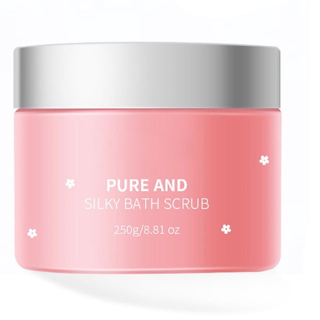 Exfoliante corporal, exfoliante corporal, rejuvenecedor, iluminador, limpiador de poros, exfoliante, piel muerta, cuidado corporal, crema facial de 250 g