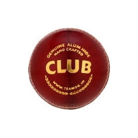 SG Club Cricket Ball - RED - Senior Size (Pack of 1)