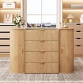 thumbnail image 5 of 47.2" Wide Closet Island Dresser with 8 Drawers & 4 Doors – Freestanding Storage Organizer, 5 of 9