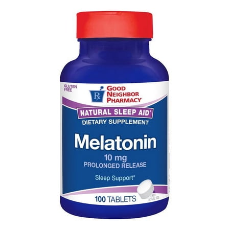 Good Neighbor Pharmacy Melatonin 10MG, 100 Extended Release Tablets