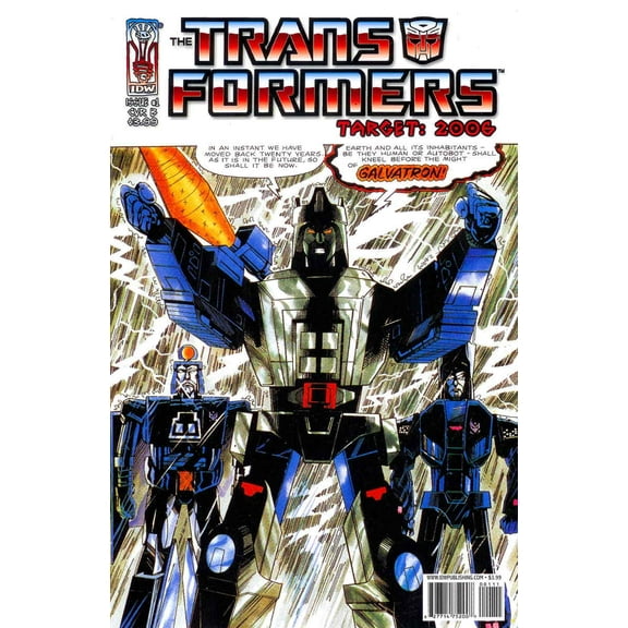 Transformers, The: Target 2006 #1B VF ; IDW Comic Book