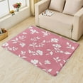 thumbnail image 2 of Floral Rugs for Living Room - 6x9 Rug - Floral Rug - Botanical Flower Spring Area Rug - Girls Wildflower Pink Rugs - Abstract Carpet, 2 of 7