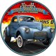 thumbnail image 1 of Placa Metal Vintage para Coche Pintura Hierro Redonda Arte Pared Bar para El 30x30cm, 1 of 8