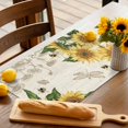 thumbnail image 3 of Placemats Set of 4, Sunflower Place Mats Retro Floral Dragonfly Tablemats Washable Placemat Table Decoration for Kitchen Table Dinner Party Home Decor Indoor Outdoor 13x19 Inch, 3 of 9