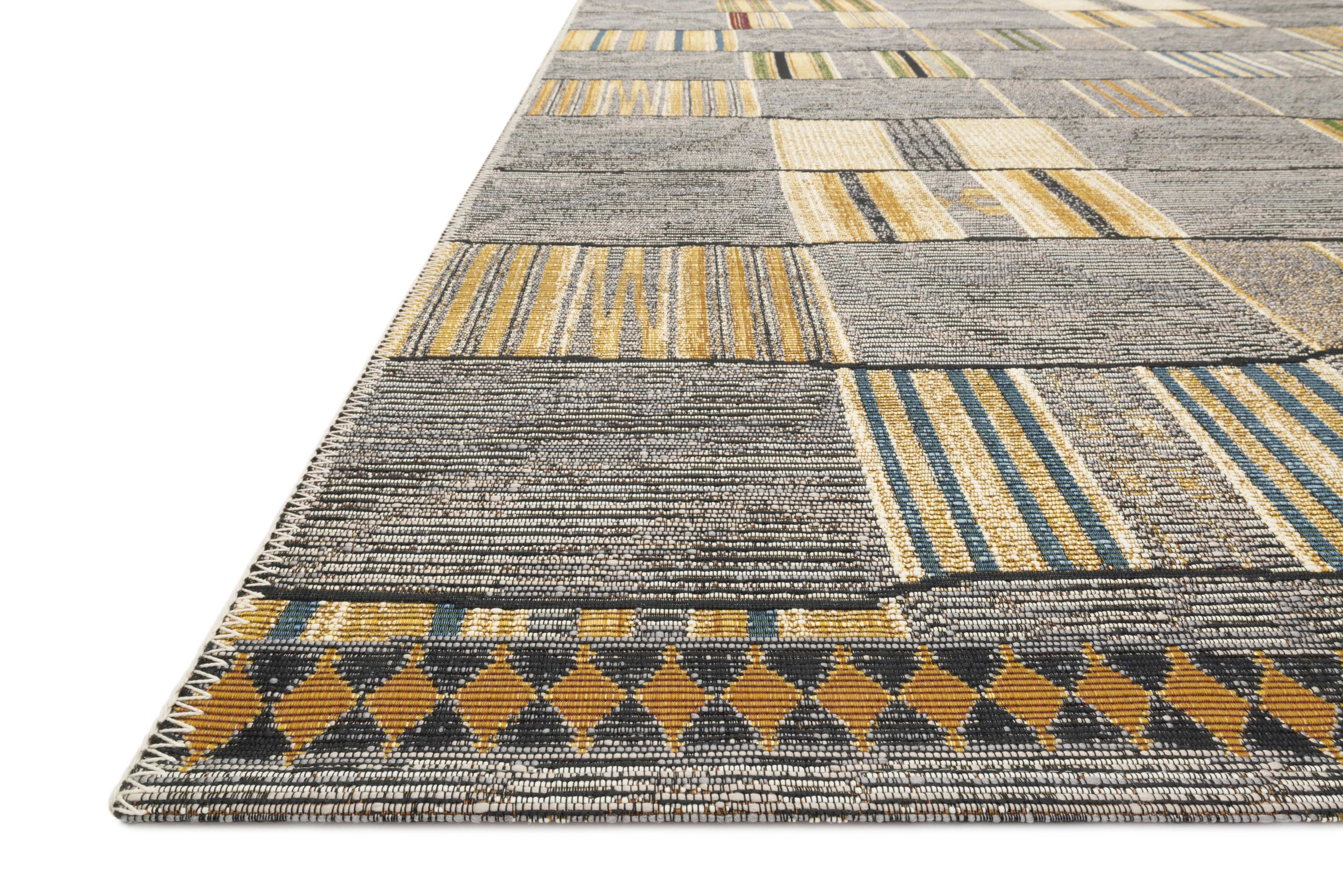 Loloi II Mika Abstract Granite / Multi Area Rug
