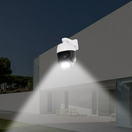 

Kotyreds LED Solar Fake Camera Light Waterproof with Remote Control for Courtyard Gardens
