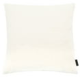 thumbnail image 2 of SAFAVIEH Letara Solid Metallic Accent Pillow, 18" x 18", Silver/White, 2 of 3