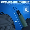 thumbnail image 2 of Rain-Mate Folding Travel Umbrella, Auto Open Close Windproof Umbrella for Rain and Sun, 2 of 6