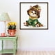 thumbnail image 5 of Cuadros Decorativos Lindo gato dibujos animados 5D diamante pintura bordado DIY punto de cruz decoración del hogar Tmvgtek embutido en tela, 5 of 6