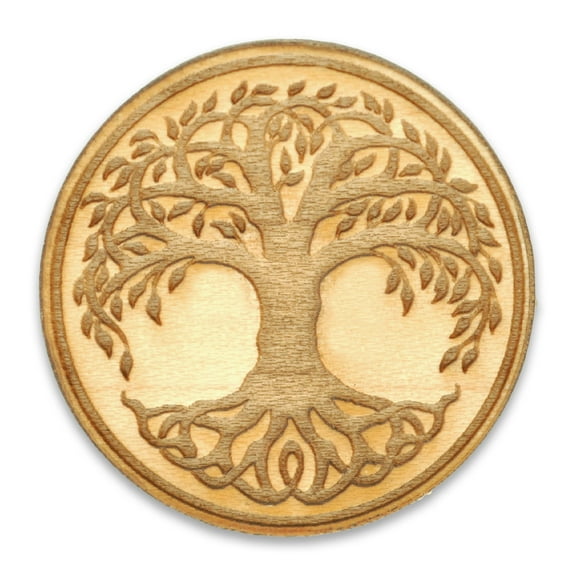 PinMart Tree of Life Wood Pin