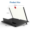 thumbnail image 5 of Lupa de visualización de 14 pulgadas para teléfono celular, proyector de aumento 3D, expansor de visualización para películas, vídeos y juegos, soporte plegable para teléfono con amplificador de visua, 5 of 5