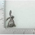 thumbnail image 3 of Faship Gray Rhinestone Crystal Bunny Rabbit Pin Brooch for Easter, 3 of 4